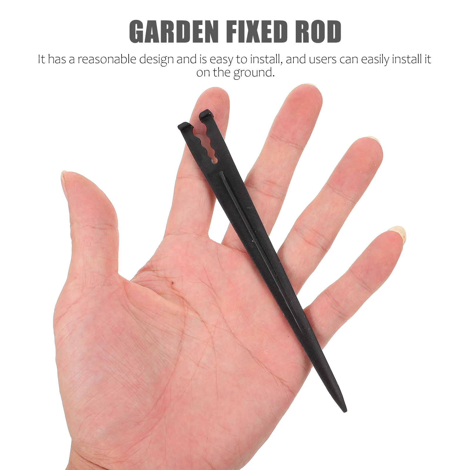 100pcs Garden Drip Irrigation Stakes Plastic Fixed Rods For Hose Sprinklers Easy Install Durable Gardening Support Pegs Ground
100pcs Garden Drip Irrigation Stakes Plastic Fixed Rods For Hose Sprinklers Easy Install Durable Gardening Support Pegs Ground