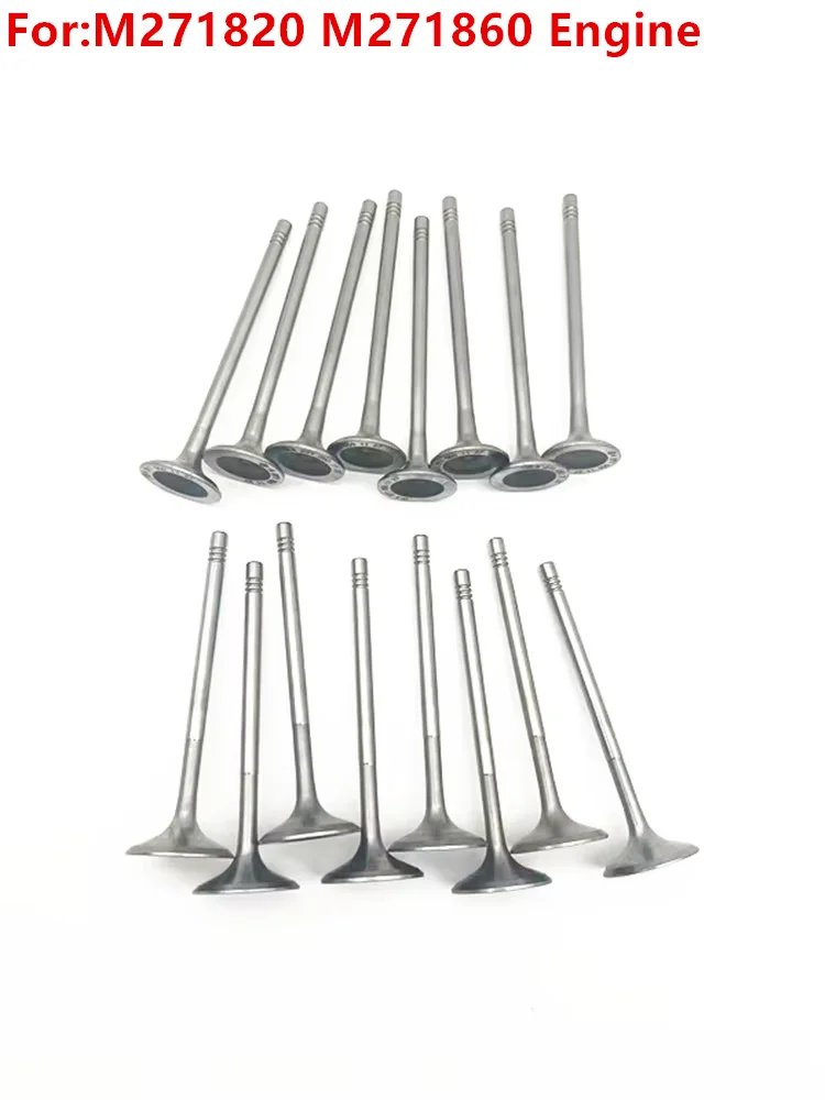 OE: A2710531001 A2710501127 Intake Exhaust Valve For Mercedes-Benz M271820 M271860 Engine W204 C180 C200 W212/207 E200 E220 E250
OE: A2710531001 A2710501127 Intake Exhaust Valve For Mercedes-Benz M271820 M271860 Engine W204 C180 C200 W212/207 E200 E220 E250