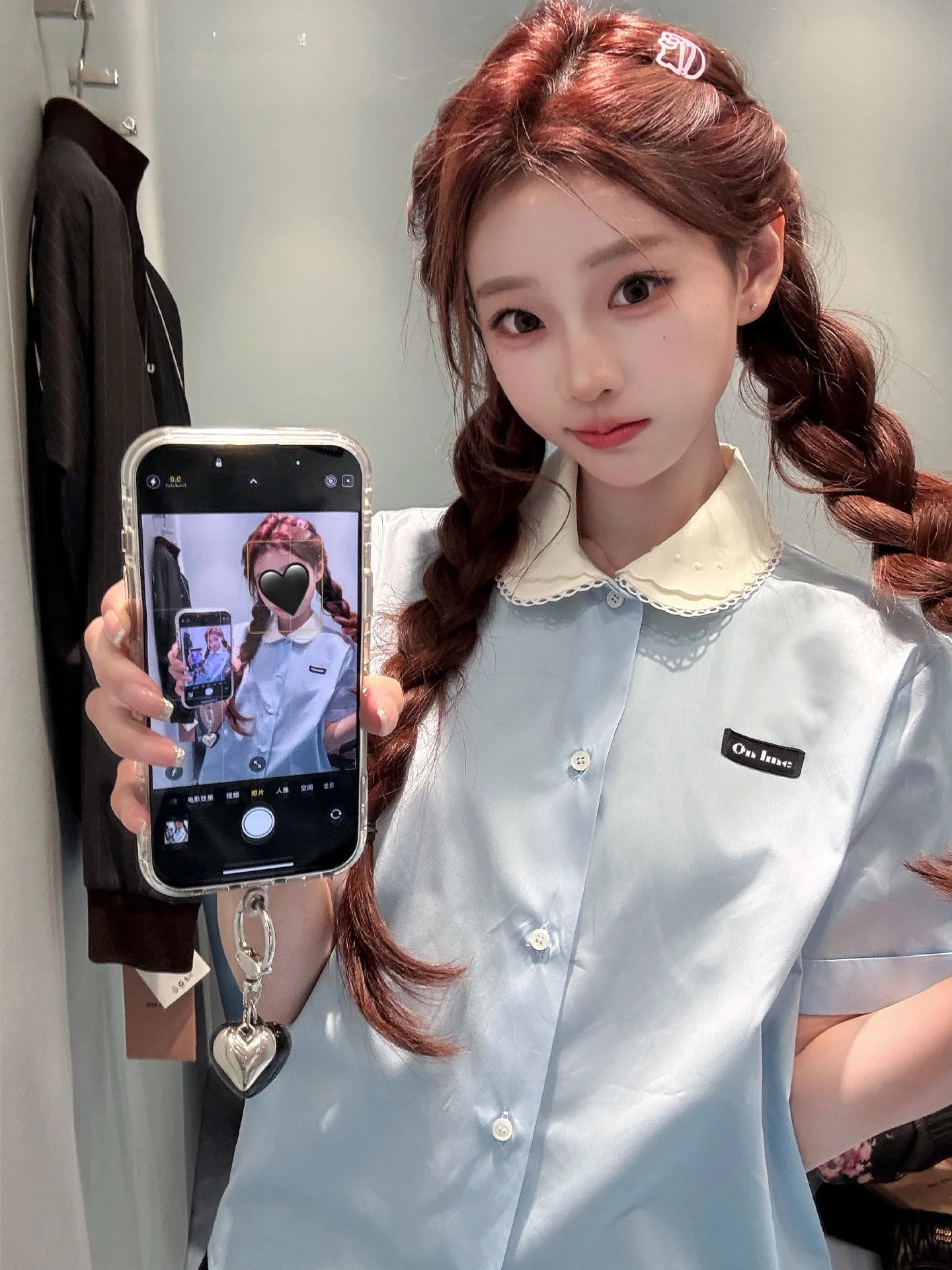 Coolline Linzixi Doll Collar Short Sleeve Shirt And Skirt Set Two Colors Spring Fashion Women's Clothing Button up Slim Fit
Coolline Linzixi Doll Collar Short Sleeve Shirt And Skirt Set Two Colors Spring Fashion Women's Clothing Button up Slim Fit