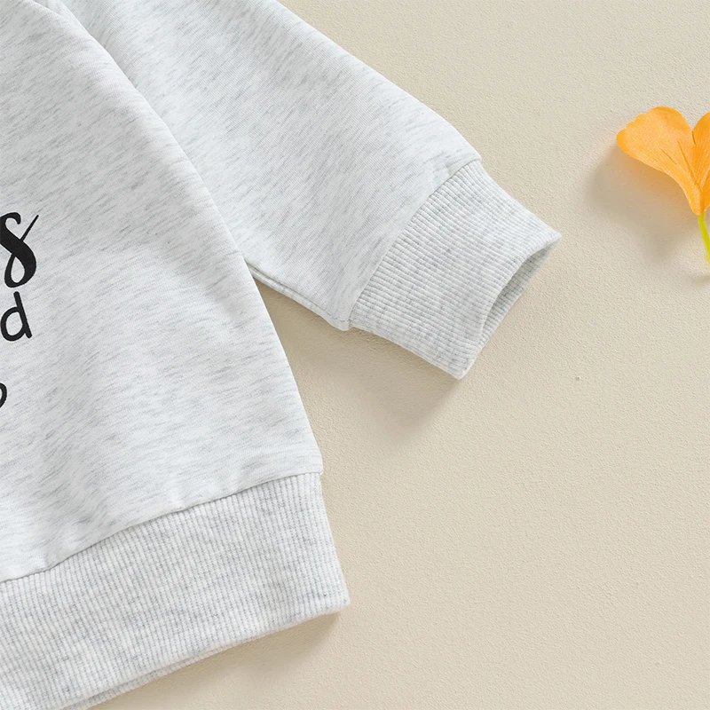 Toddler Baby Girl Casual Sweatsuit Long Sleeve Lette Print Sweatshirt Drawstring Pants Fall Winter Outfits Set
Toddler Baby Girl Casual Sweatsuit Long Sleeve Lette Print Sweatshirt Drawstring Pants Fall Winter Outfits Set