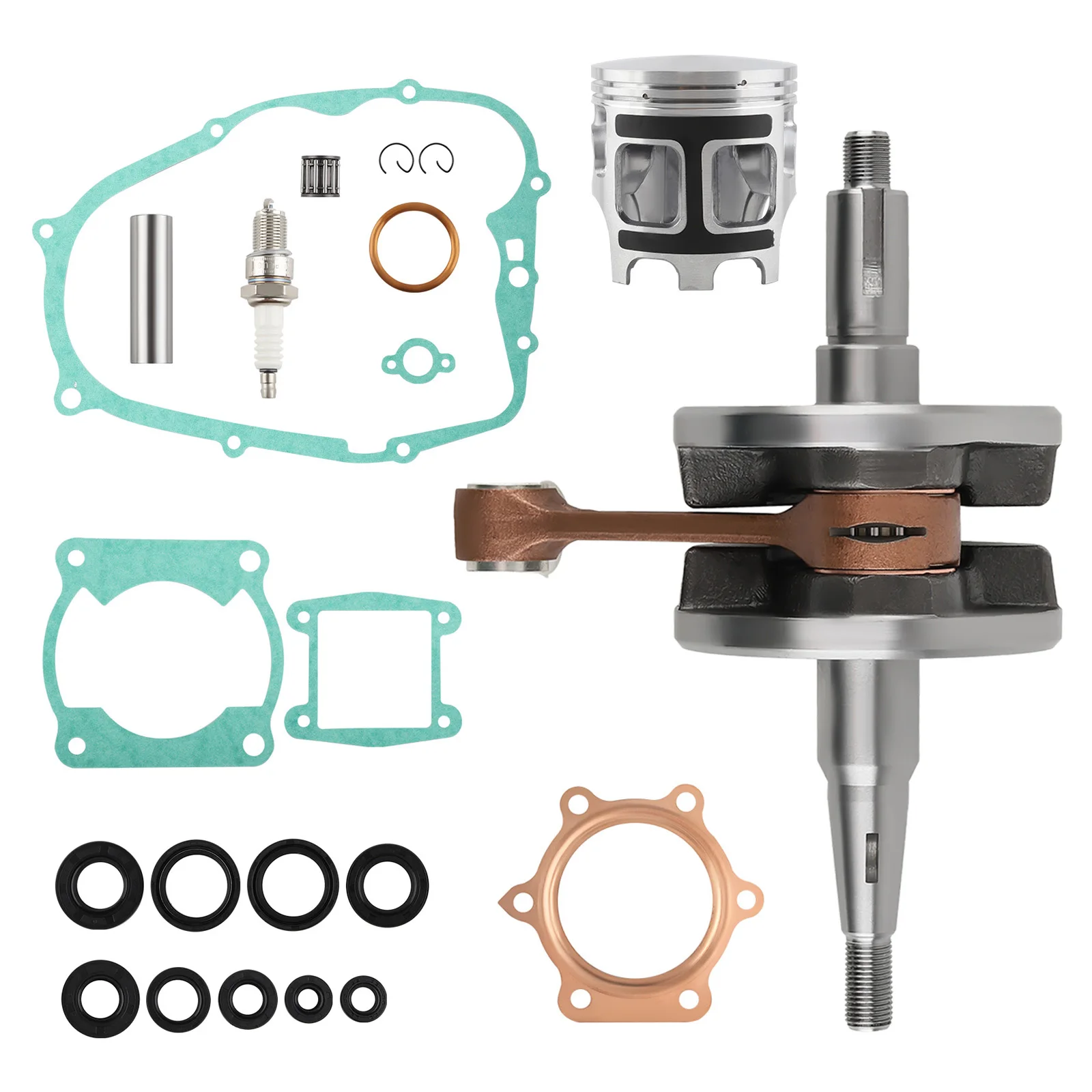 Engine Rebuild Kit Crankshaft Piston Gasket For 88-06 Yamaha Blaster 200 YFS200
Engine Rebuild Kit Crankshaft Piston Gasket For 88-06 Yamaha Blaster 200 YFS200
