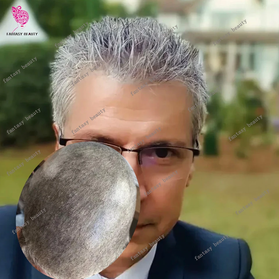 Темно-коричневый 1B80 1B40 Серый мужской парик из 100% человеческих волос Натуральная линия роста волос Прочный микрокожа из искусственной кожи Необнаружимый капилляр Протез
Темно-коричневый 1B80 1B40 Серый мужской парик из 100% человеческих волос Натуральная линия роста волос Прочный микрокожа из искусственной кожи Необнаружимый капилляр Протез