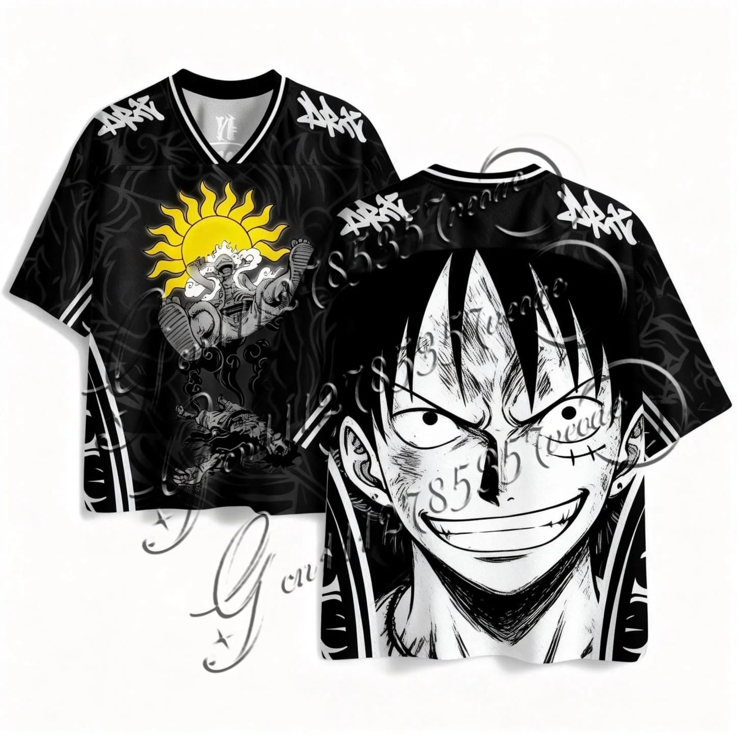 2026 One Piece Luffy Anime T-Shirt Vintage Baseball Jersey Style Men Women 3D Full Print Y2k Streetwear Harajuku Graphic Tee
2026 One Piece Luffy Anime T-Shirt Vintage Baseball Jersey Style Men Women 3D Full Print Y2k Streetwear Harajuku Graphic Tee