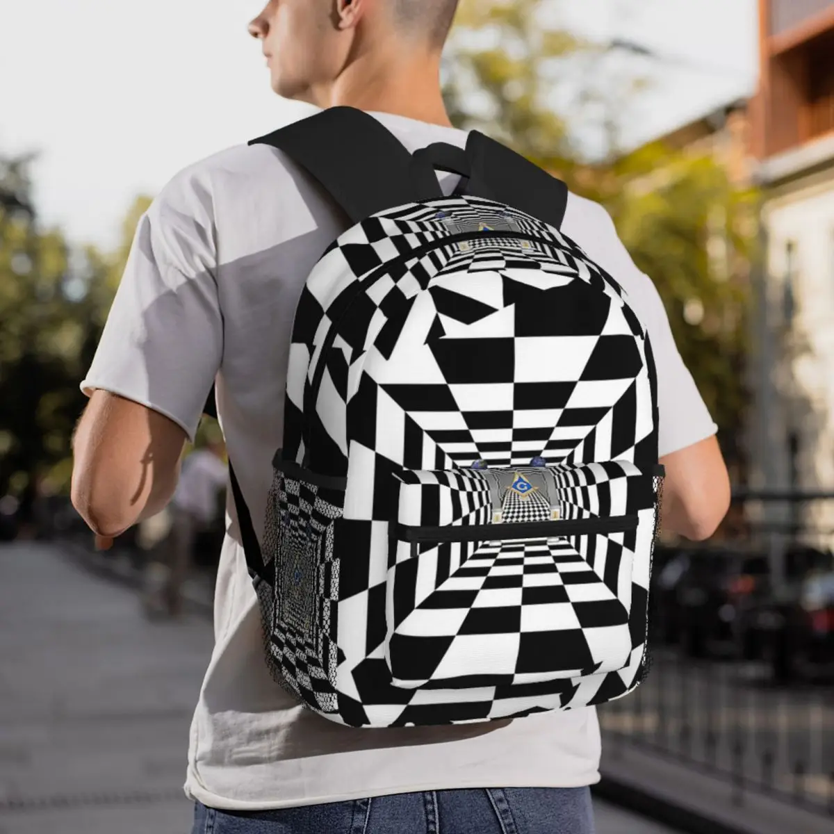 Masonic Freemason Freemasonry Design Backpack Daypack Large Capacity Children BookBag School Bag Shoulder Bags for Men Women
Masonic Freemason Freemasonry Design Backpack Daypack Large Capacity Children BookBag School Bag Shoulder Bags for Men Women