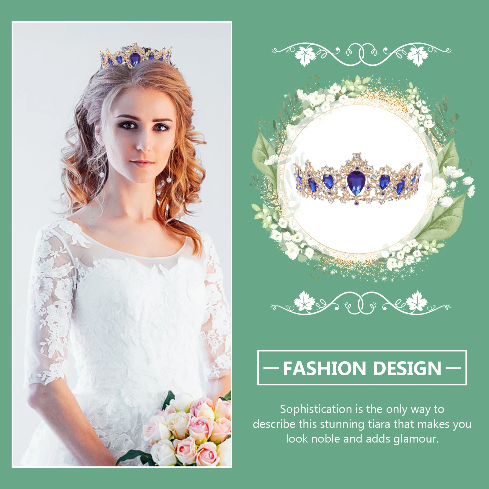 Crown Necklace Earring Set Elegant Jewelry Wedding Dress Accessories Women Party Costume Bridesmaid Gift Stylish Design High
Crown Necklace Earring Set Elegant Jewelry Wedding Dress Accessories Women Party Costume Bridesmaid Gift Stylish Design High