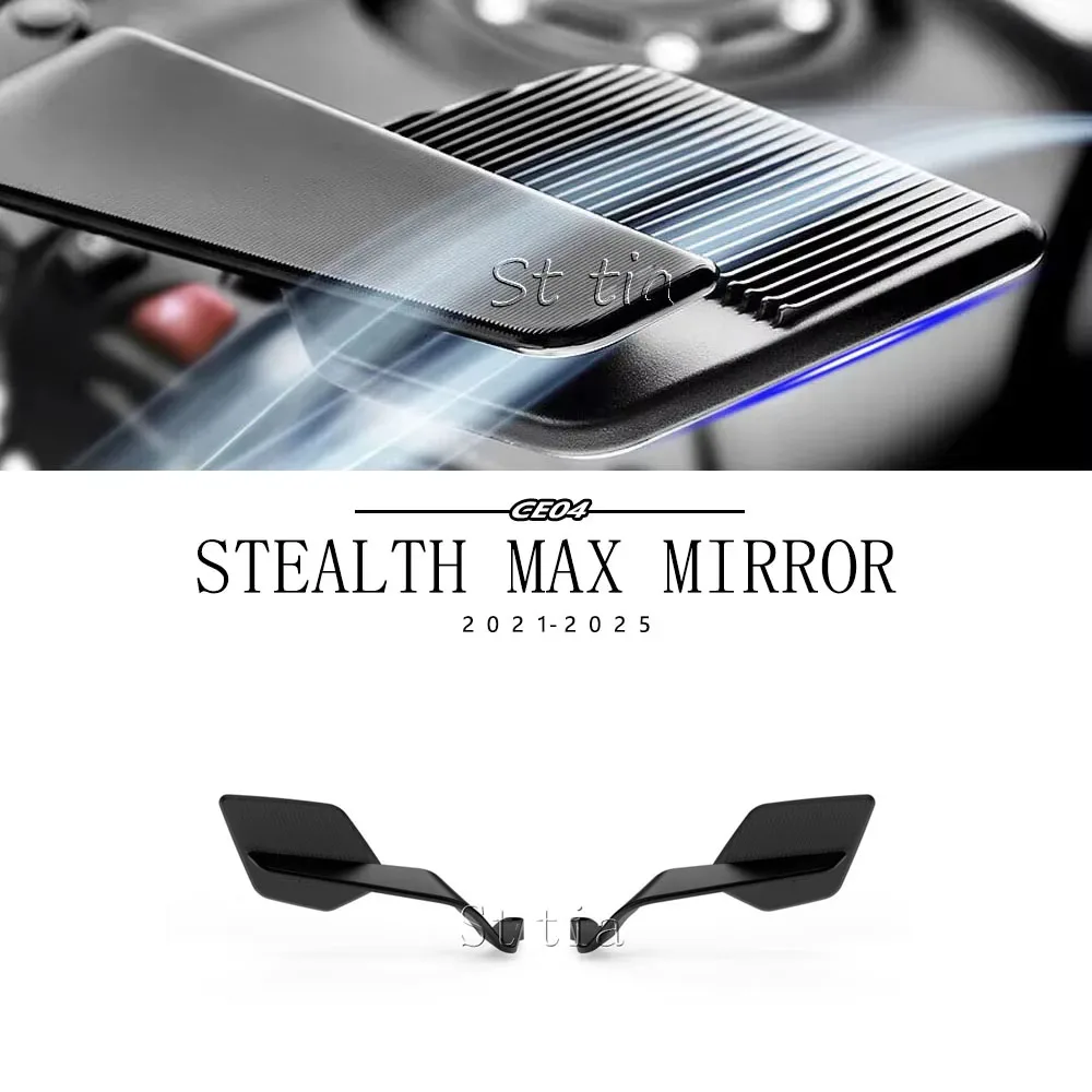 For BMW CE04 CE 04 ce04 2021-2025 New Motorcycle Accessories Mirrors Black Wind Wing Adjustable Rotating Rearview Mirrors Kits
For BMW CE04 CE 04 ce04 2021-2025 New Motorcycle Accessories Mirrors Black Wind Wing Adjustable Rotating Rearview Mirrors Kits