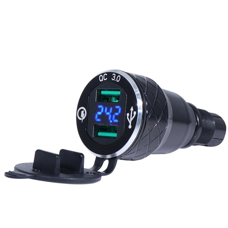 Motorcycle Dual USB Charger DIN Hella Socket For Versys For BMW F800GS F650GS F750GS R1200GS R1250GS EU Plug-A99F
Motorcycle Dual USB Charger DIN Hella Socket For Versys For BMW F800GS F650GS F750GS R1200GS R1250GS EU Plug-A99F