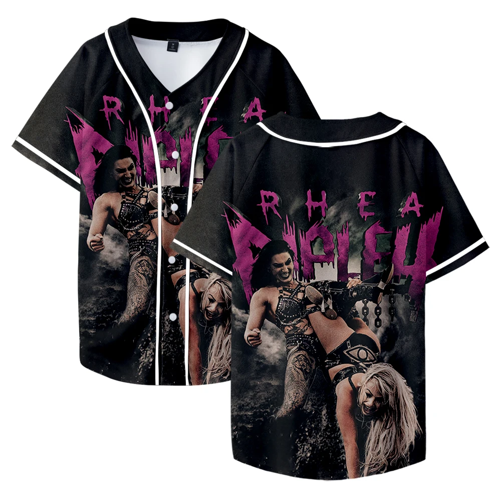 Rhea Ripley Merch Baseball Jacket T-shirts Summer Unisex Fashion V-neck Short Sleeve Tee
Rhea Ripley Merch Baseball Jacket T-shirts Summer Unisex Fashion V-neck Short Sleeve Tee