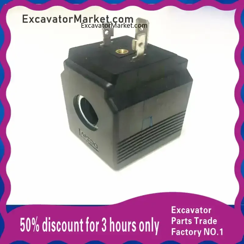 For LOVOL Sunward Intelligent 210 excavator solenoid valve hydraulic pilot coil excavator solenoid valve Excavator Parts
For LOVOL Sunward Intelligent 210 excavator solenoid valve hydraulic pilot coil excavator solenoid valve Excavator Parts
