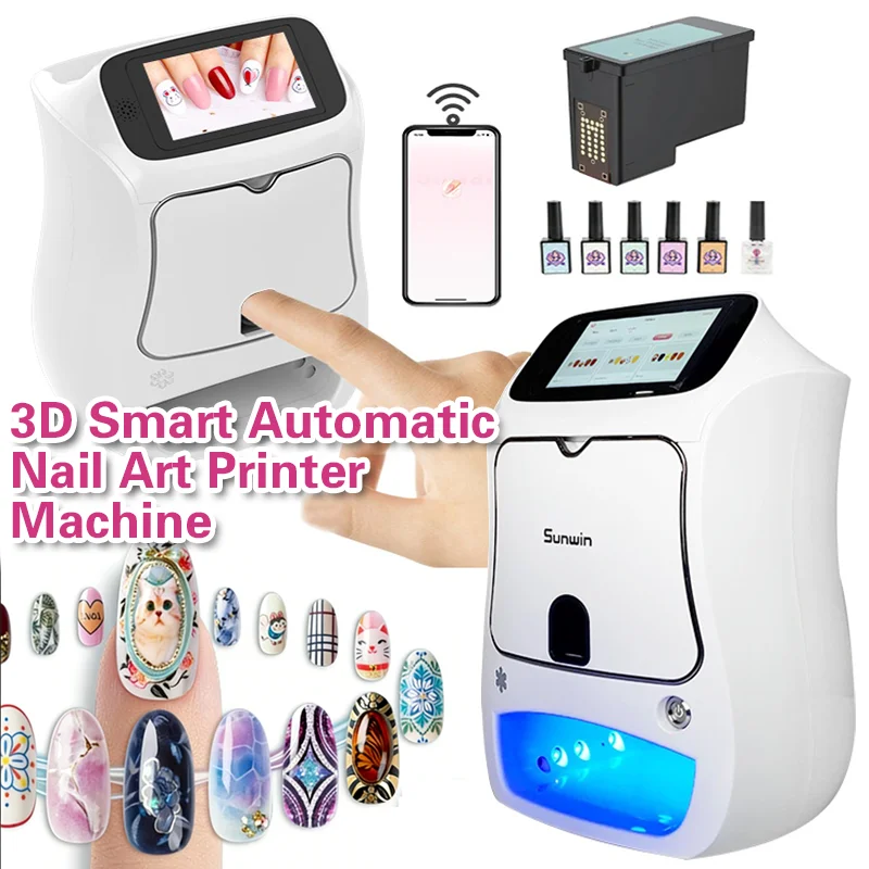 R Automatic Nail Printer Touch Screen Nail Painting Machine With Drying Function Portable Color Nail Art Printer For Salon Use
R Automatic Nail Printer Touch Screen Nail Painting Machine With Drying Function Portable Color Nail Art Printer For Salon Use