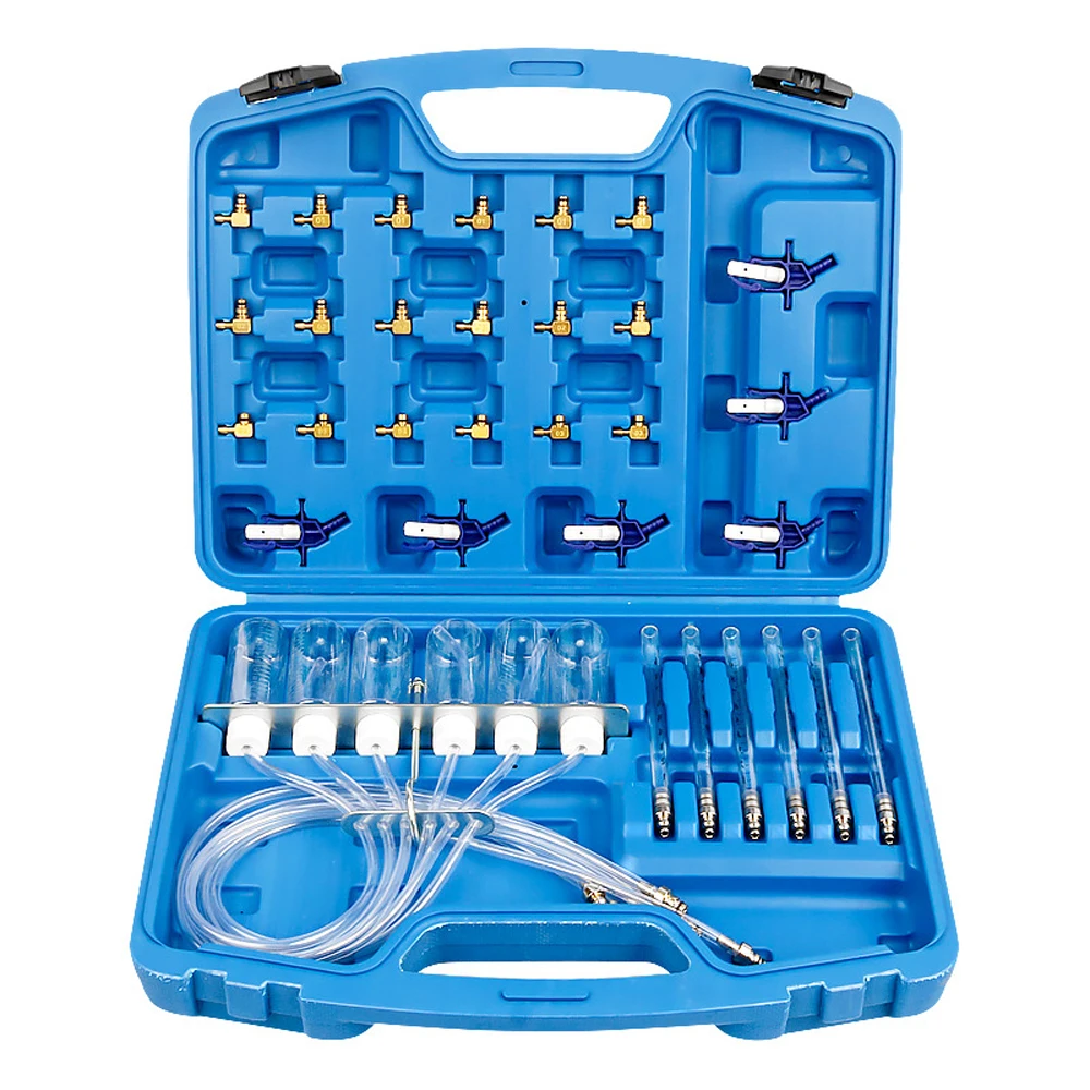 Diesel Injector Flow Meter Test Adaptor Set DieselFlow Meter Test Kit Common Rail Adaptor Oil Return Detection Diagnostic Tool
Diesel Injector Flow Meter Test Adaptor Set DieselFlow Meter Test Kit Common Rail Adaptor Oil Return Detection Diagnostic Tool