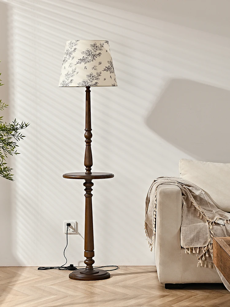 French medieval floor lamp wabi **** wind retro living room sofa edge several bedrooms shelf bedside table integrated desk lamp
French medieval floor lamp wabi **** wind retro living room sofa edge several bedrooms shelf bedside table integrated desk lamp
