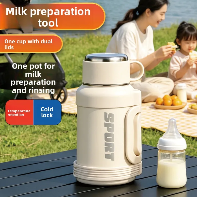 Qihu Large Capacity Portable Insulated Milk Bottle for Babies Ladies Travel Friendly Lightweight New 2026 Model Tea Water Cup
Qihu Large Capacity Portable Insulated Milk Bottle for Babies Ladies Travel Friendly Lightweight New 2026 Model Tea Water Cup