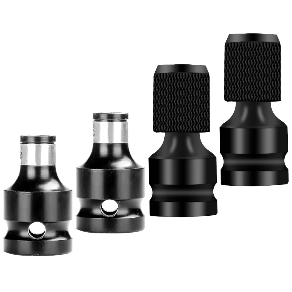 4 Pcs Bit Adapter Cordless Impact Wrench Attachments Titanium Drill Bits Socket for Driver 1/4 1/2 Inch to Square
4 Pcs Bit Adapter Cordless Impact Wrench Attachments Titanium Drill Bits Socket for Driver 1/4 1/2 Inch to Square