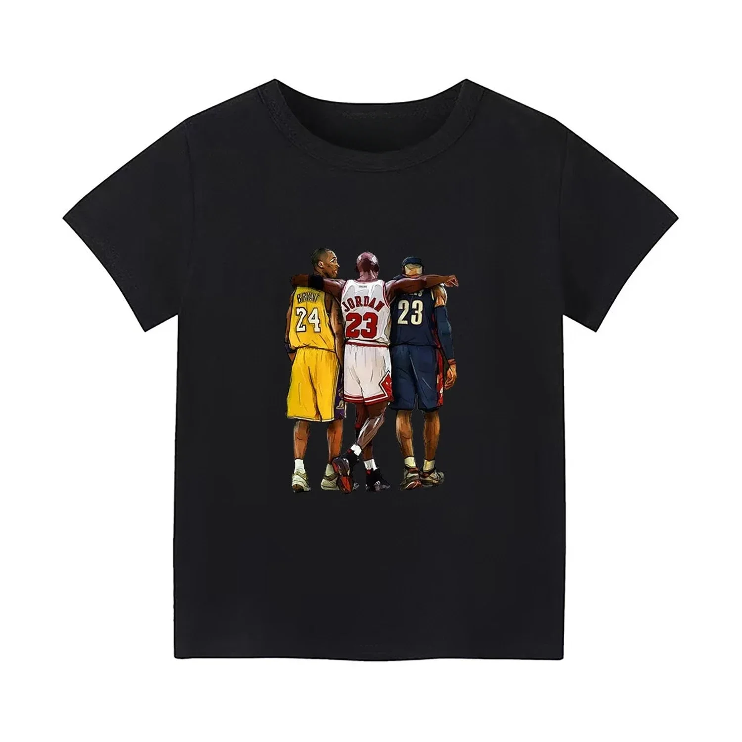 New Summer Basketball Print Tee Tops Boy's Round Neck Casual Short Sleeve Comfortable Soft Versatile Men T-shirt
New Summer Basketball Print Tee Tops Boy's Round Neck Casual Short Sleeve Comfortable Soft Versatile Men T-shirt