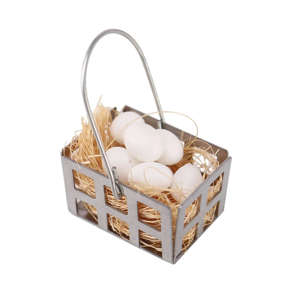 Shiwan Egg Model Models Mini House Decor Miniature Basket Simulation Eggs Adornment Grass Prop Child Toy
Shiwan Egg Model Models Mini House Decor Miniature Basket Simulation Eggs Adornment Grass Prop Child Toy