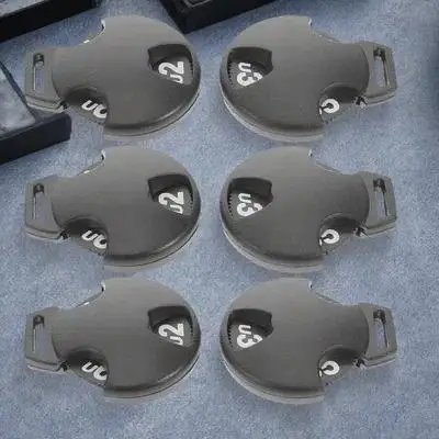 6 Pcs Golf Club Headcover Tag Interchangeable Number Protector Id Label Marker Identification Tags
6 Pcs Golf Club Headcover Tag Interchangeable Number Protector Id Label Marker Identification Tags