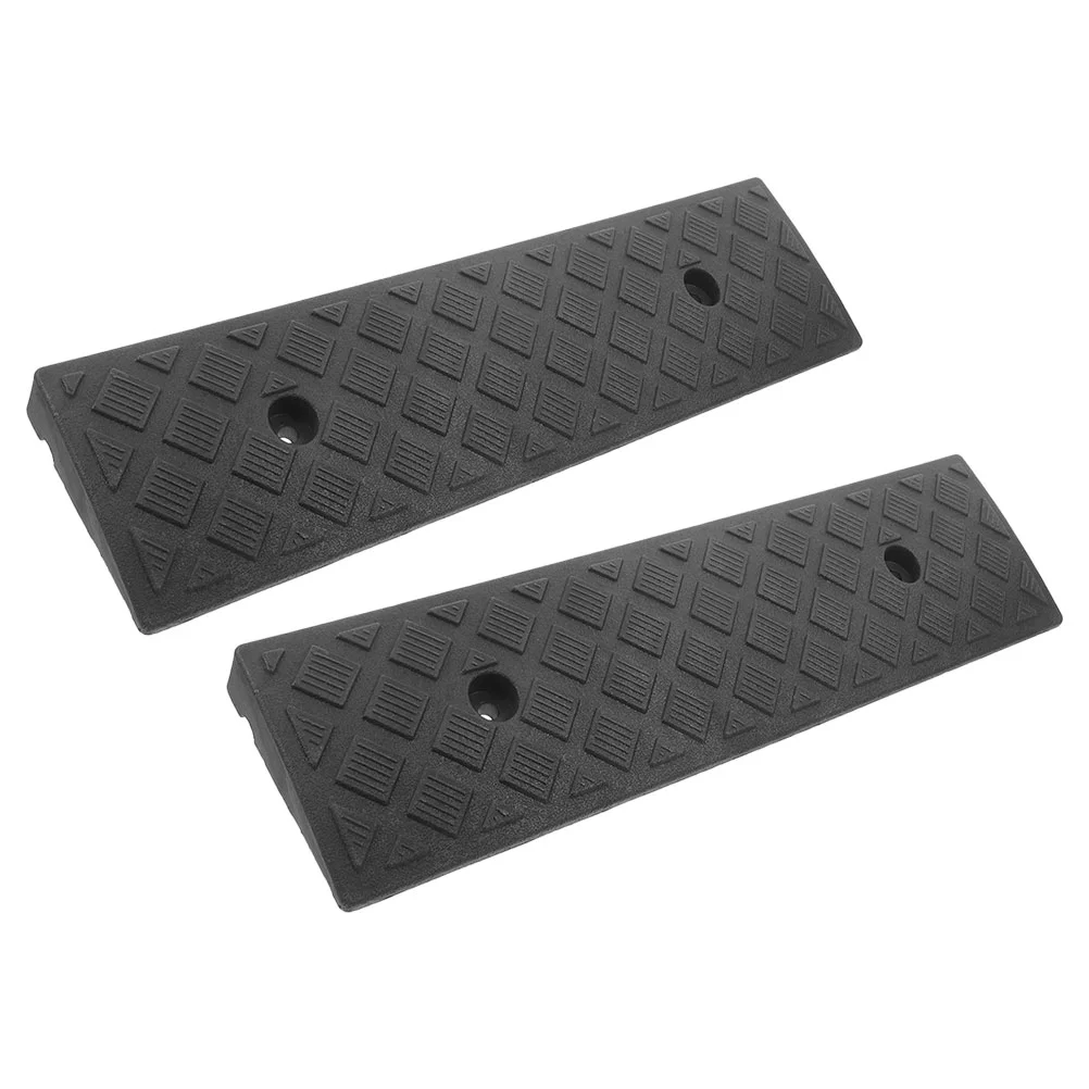 2 Pcs Step Mat Curb Ramp Threshold Ramps for Doorways Cars Scooter Skateboard Plastic Wheel Chair Mats Home
2 Pcs Step Mat Curb Ramp Threshold Ramps for Doorways Cars Scooter Skateboard Plastic Wheel Chair Mats Home