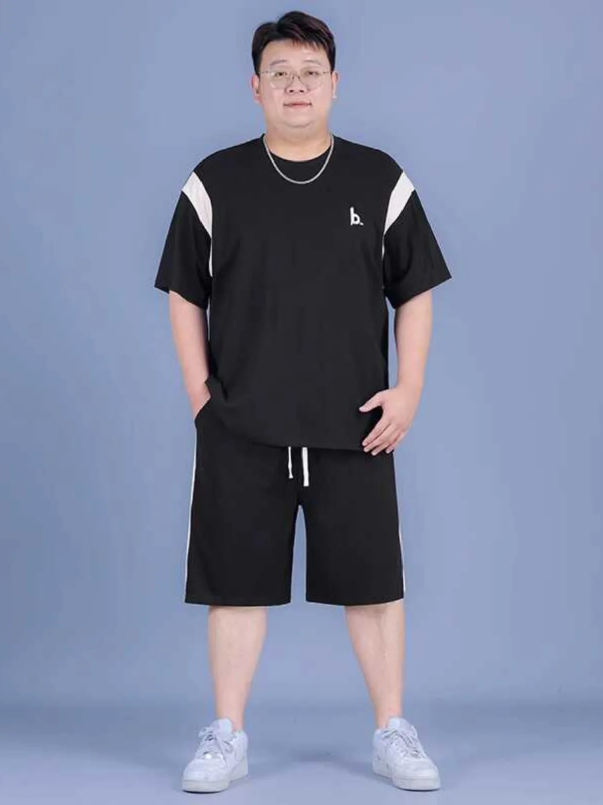 plus Size ort Sve ort Pants Set Casual Breathable Sportswear round Ne T-irt Summer Collection Polyester Fiber
plus Size ort Sve ort Pants Set Casual Breathable Sportswear round Ne T-irt Summer Collection Polyester Fiber