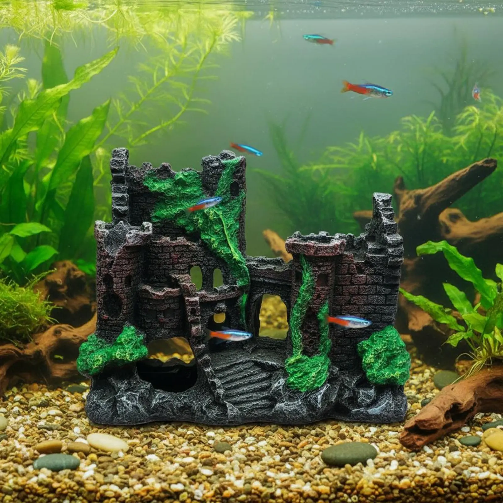Aquatic Fish Habitat Castle Decoration European Design Aquatic Habitat Castle Hideout for Terrarium
Aquatic Fish Habitat Castle Decoration European Design Aquatic Habitat Castle Hideout for Terrarium