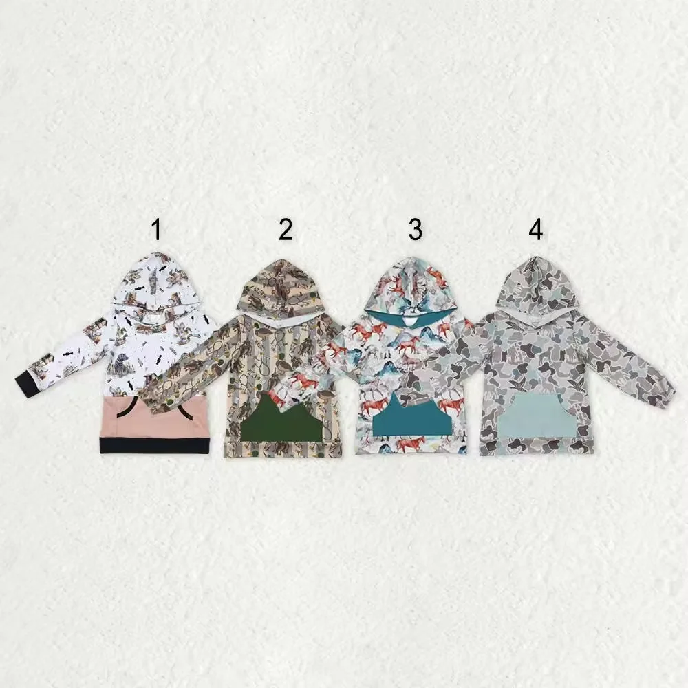 Winter Brand Boys Camouflage Tops Hunter Best-selling Kids Hoodies Boys Girls Fashion T Shirts
Winter Brand Boys Camouflage Tops Hunter Best-selling Kids Hoodies Boys Girls Fashion T Shirts