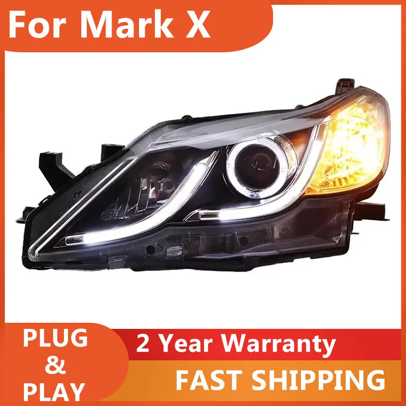 Head Lamp for Toyota Mark X Headlights 2010-2013 Reiz Head Light DRL Turn Signal Low High Beam Projector Lens
Head Lamp for Toyota Mark X Headlights 2010-2013 Reiz Head Light DRL Turn Signal Low High Beam Projector Lens