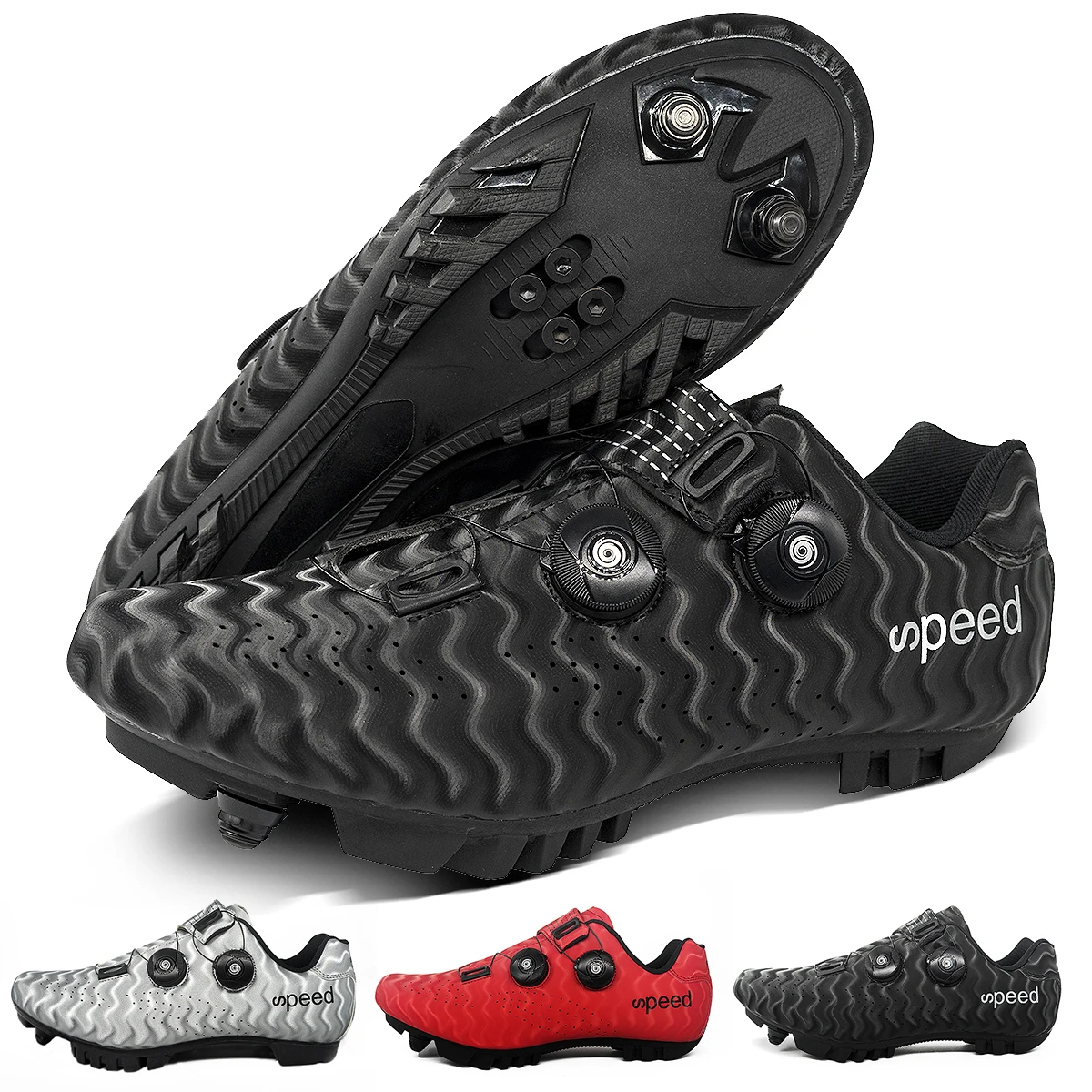 Cycling Shoes Men Compatible SPD Lock Shoes Women PU Leather Pedal Road Cycling Shoes Outdoor Mountain Cycling Shoes MTB Shoes
Cycling Shoes Men Compatible SPD Lock Shoes Women PU Leather Pedal Road Cycling Shoes Outdoor Mountain Cycling Shoes MTB Shoes