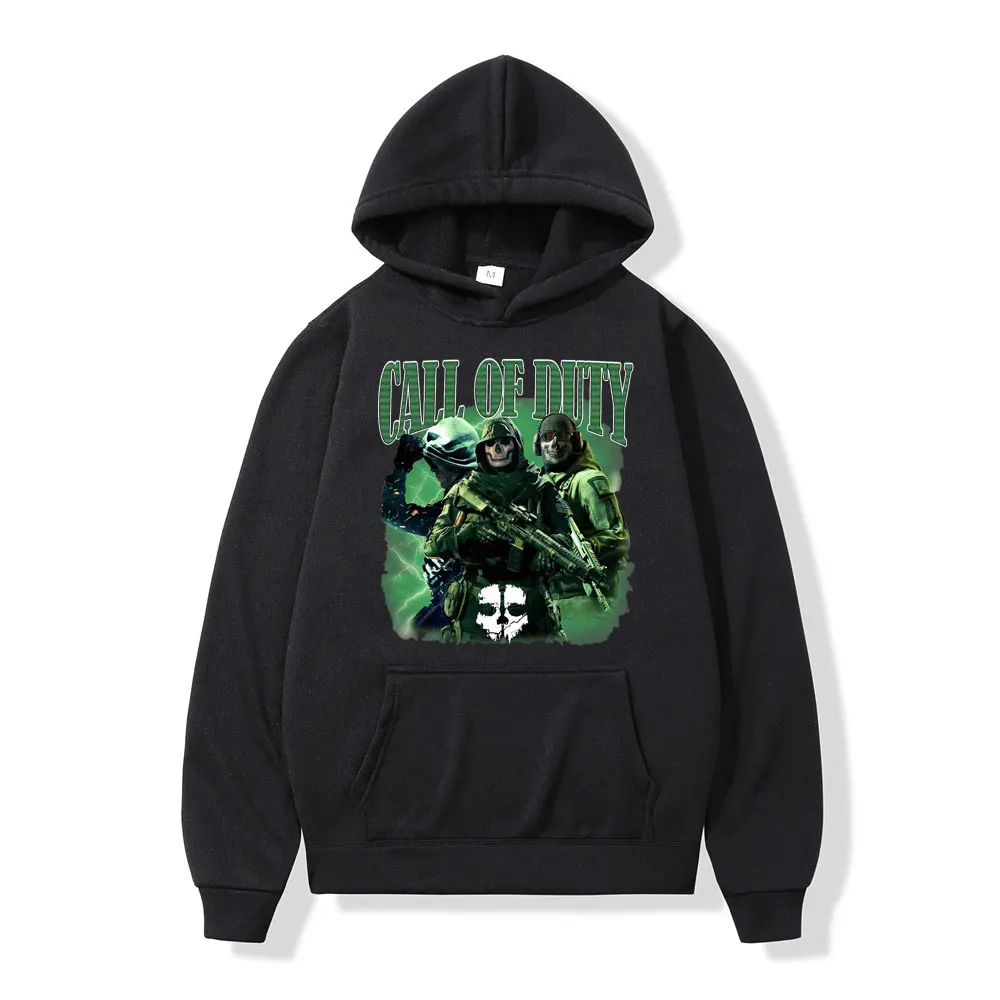 Game Call of Duty Print Hoodie Men's Women's Fashion Vintage Hooded Sweatshirts Autumn Winter Oversized Long Sleeve Pullovers
Game Call of Duty Print Hoodie Men's Women's Fashion Vintage Hooded Sweatshirts Autumn Winter Oversized Long Sleeve Pullovers