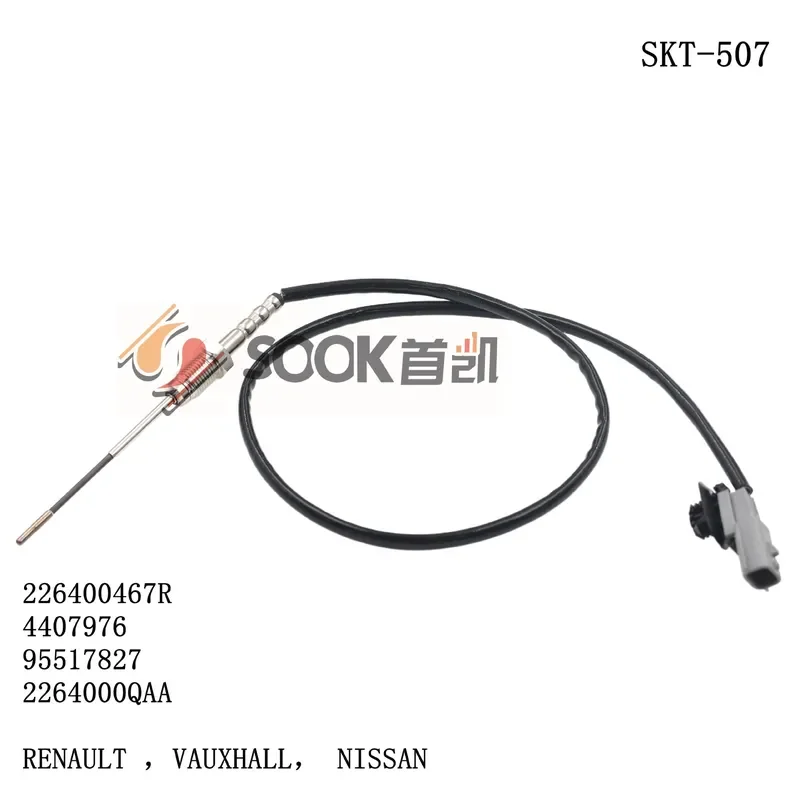 Temperature Sensor for Manufacturer Vehicle Exhaust Emissions 226400467R SKT-507
Temperature Sensor for Manufacturer Vehicle Exhaust Emissions 226400467R SKT-507