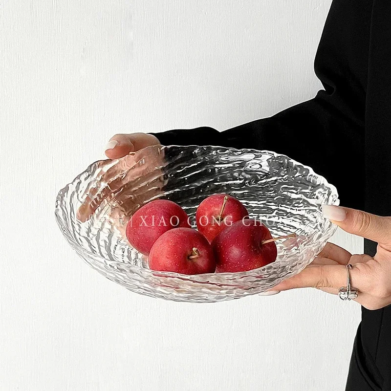Миска из матового стекла, необычный треснутый дизайн для фруктового салата, десерта, современная сервировочная посуда, посуда для гостиной 
Миска из матового стекла, необычный треснутый дизайн для фруктового салата, десерта, современная сервировочная посуда, посуда для гостиной
