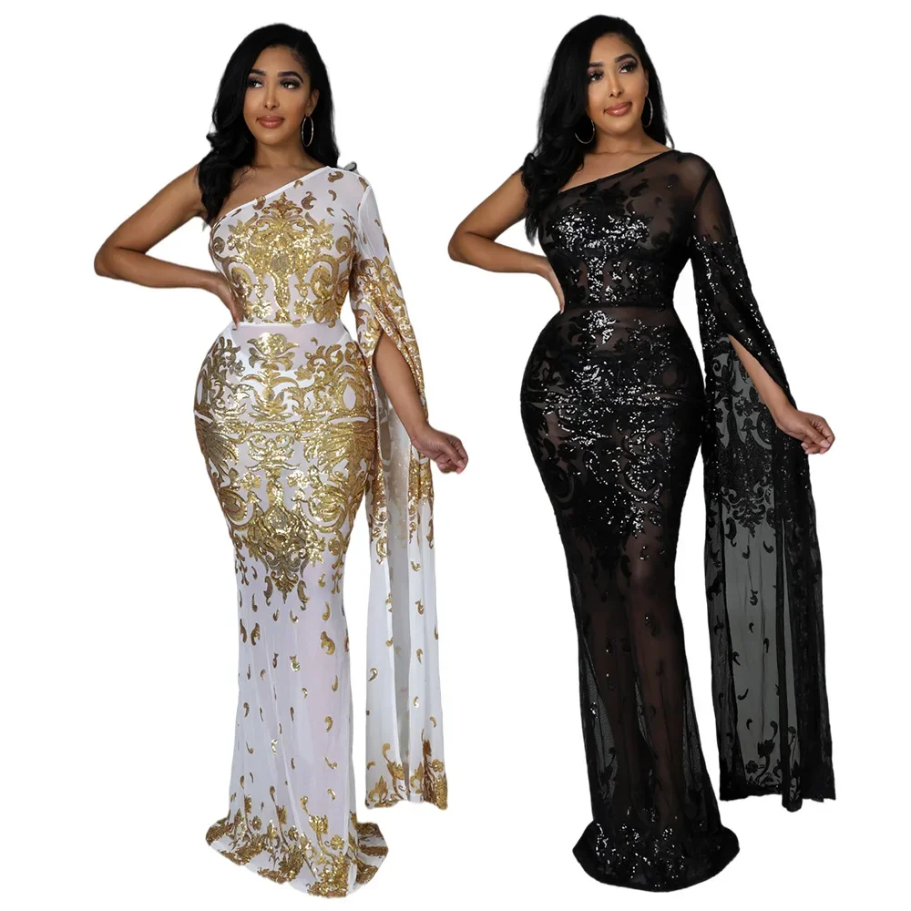 2022 African Dresses for Women Spring Autumn African Women Gold Black Fashion Style Long Dress African Clothes Women
2022 African Dresses for Women Spring Autumn African Women Gold Black Fashion Style Long Dress African Clothes Women