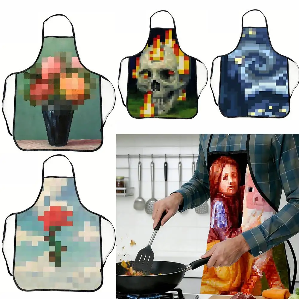 Classic Pixel Game M-MC Apron With Georgian Style Waiter Outfit 50x70cm, Non-Woven Sleeveless Cleaning Apron For Party
Classic Pixel Game M-MC Apron With Georgian Style Waiter Outfit 50x70cm, Non-Woven Sleeveless Cleaning Apron For Party