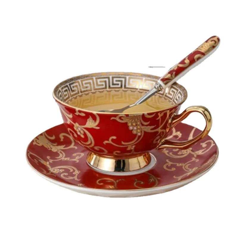 HF Bone China Coffee Cup Dish European Coffee Cup Set English Afternoon Tea Cup Cups Coffee Mug
HF Bone China Coffee Cup Dish European Coffee Cup Set English Afternoon Tea Cup Cups Coffee Mug