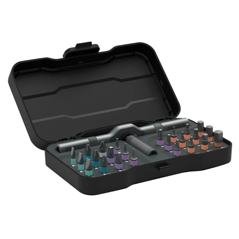 24 in 1 Rotating Screwdriver Set Repair Tool with Detachable Handle for Cellphone Computer Tablet PC Electronic
24 in 1 Rotating Screwdriver Set Repair Tool with Detachable Handle for Cellphone Computer Tablet PC Electronic