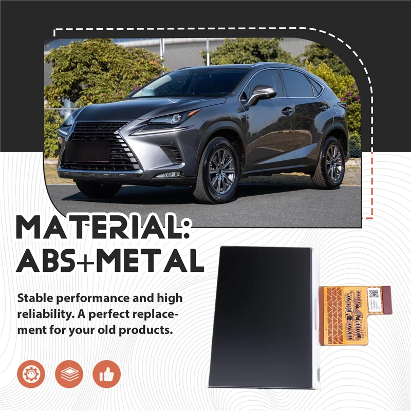 A80X-LCD Display For Lexus NX200 2014-2018 LT042CA64000 Dashboard Gauge Inatrument Cluster Screen 5C5920 870J
A80X-LCD Display For Lexus NX200 2014-2018 LT042CA64000 Dashboard Gauge Inatrument Cluster Screen 5C5920 870J