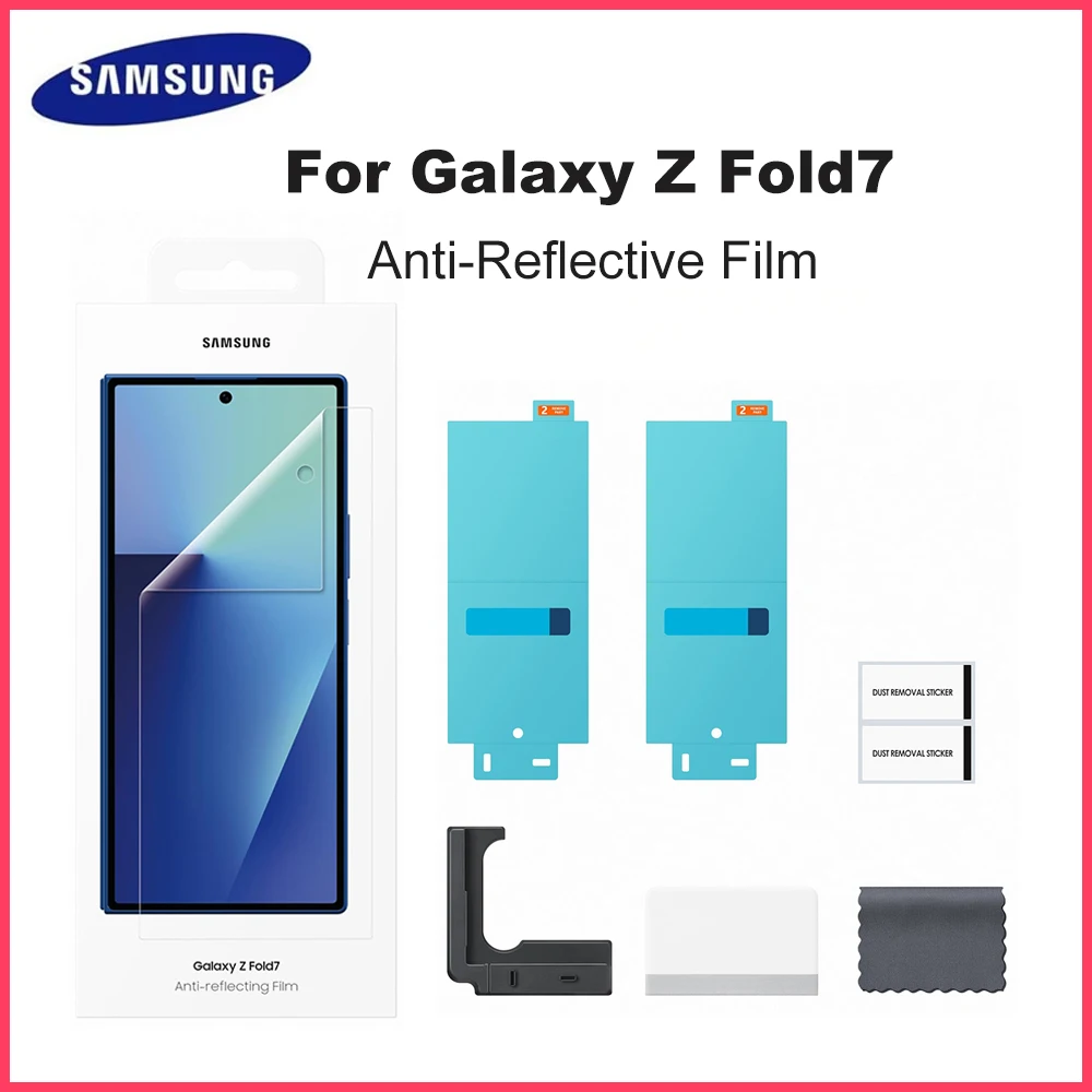 Original Samsung Galaxy Z Fold7 Anti-Reflective Film for Galaxy Z Fold 7 Film Anti-Glare Screen Protector 2PCS Genuine
Original Samsung Galaxy Z Fold7 Anti-Reflective Film for Galaxy Z Fold 7 Film Anti-Glare Screen Protector 2PCS Genuine