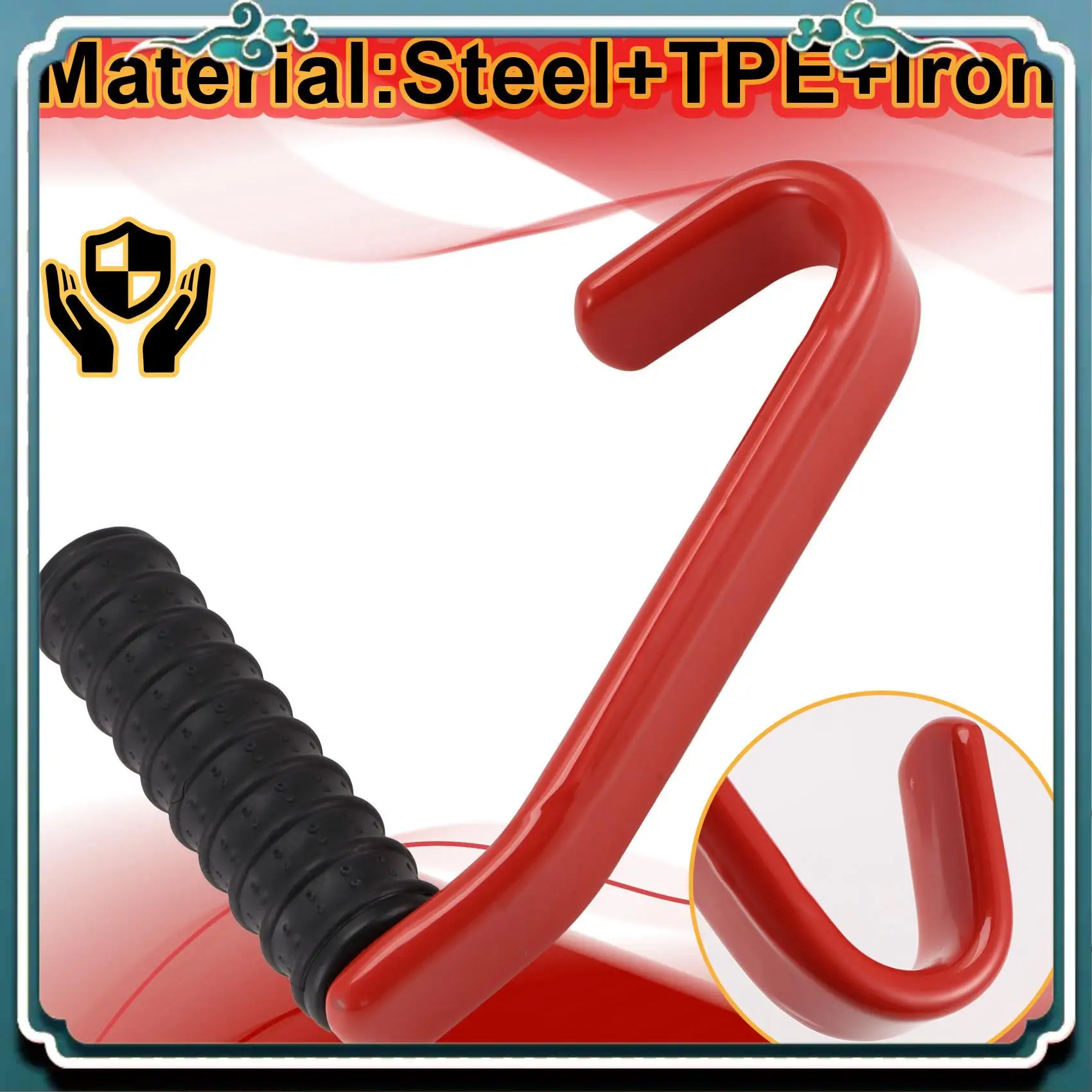 Reliable Gyms Vertical Grip Handle Pulls Up Resistance Band Handle Exercises Band Attachments Handle For Pulls-Up Workouts
Reliable Gyms Vertical Grip Handle Pulls Up Resistance Band Handle Exercises Band Attachments Handle For Pulls-Up Workouts
