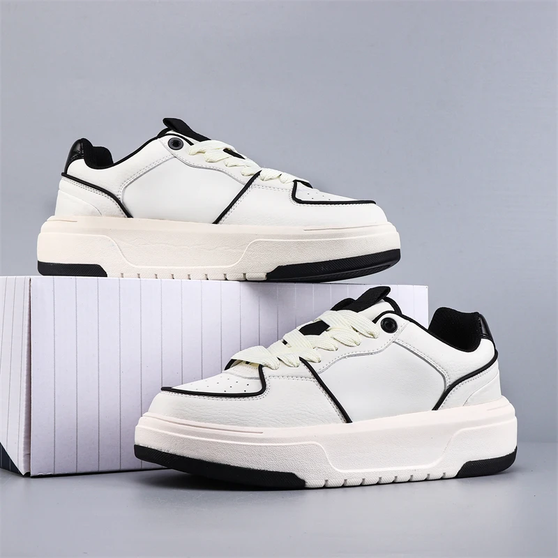 Ivory white chunky dad sneakers Unisex Thick-Soled Trendy Couple's Versatile Casual Sneakers
Ivory white chunky dad sneakers Unisex Thick-Soled Trendy Couple's Versatile Casual Sneakers