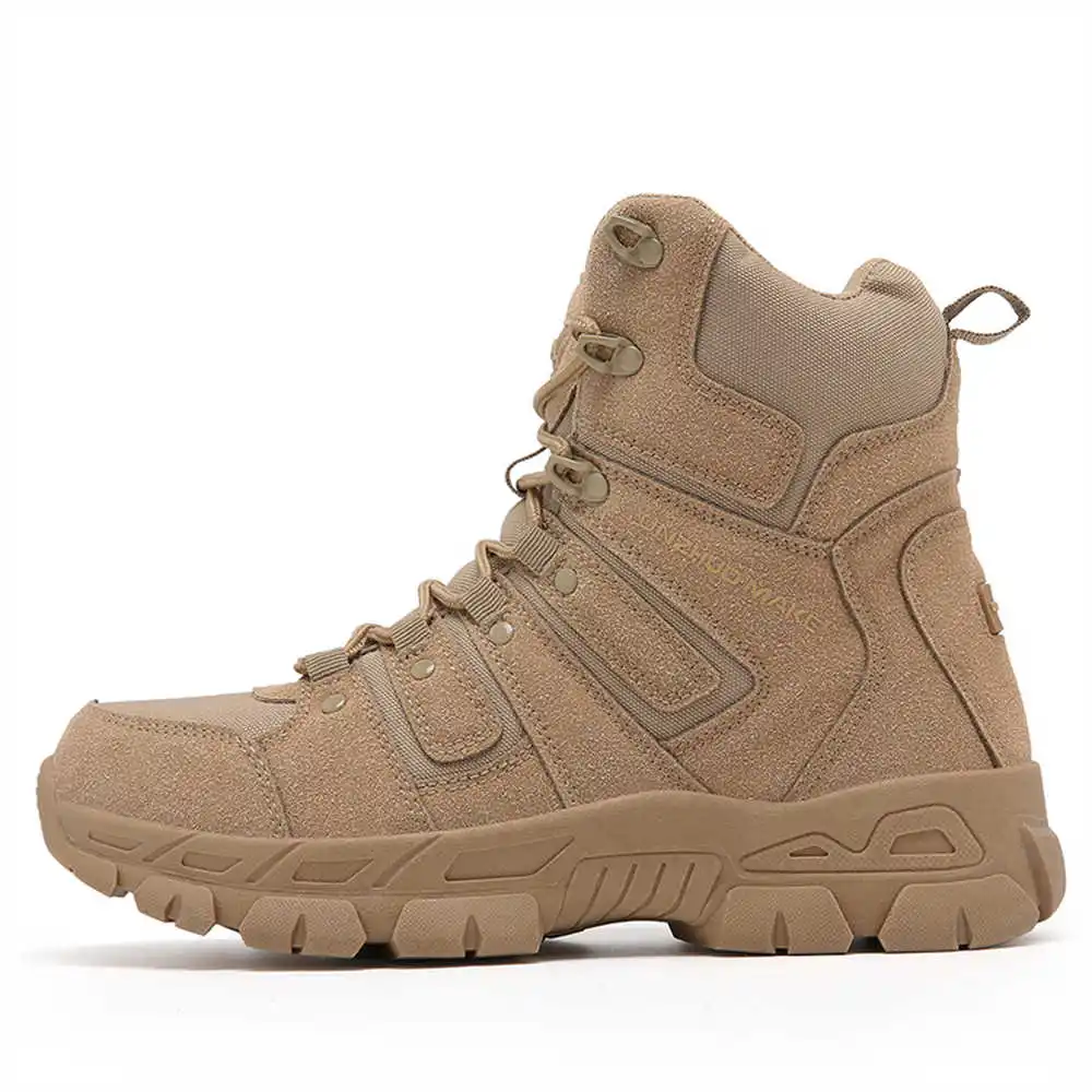 Slip Resistant Calf Leather Hiking Man Walking Shoes Desert Boots Men Outdoor Trekking Shoes Sneakers Sports Festival
Slip Resistant Calf Leather Hiking Man Walking Shoes Desert Boots Men Outdoor Trekking Shoes Sneakers Sports Festival