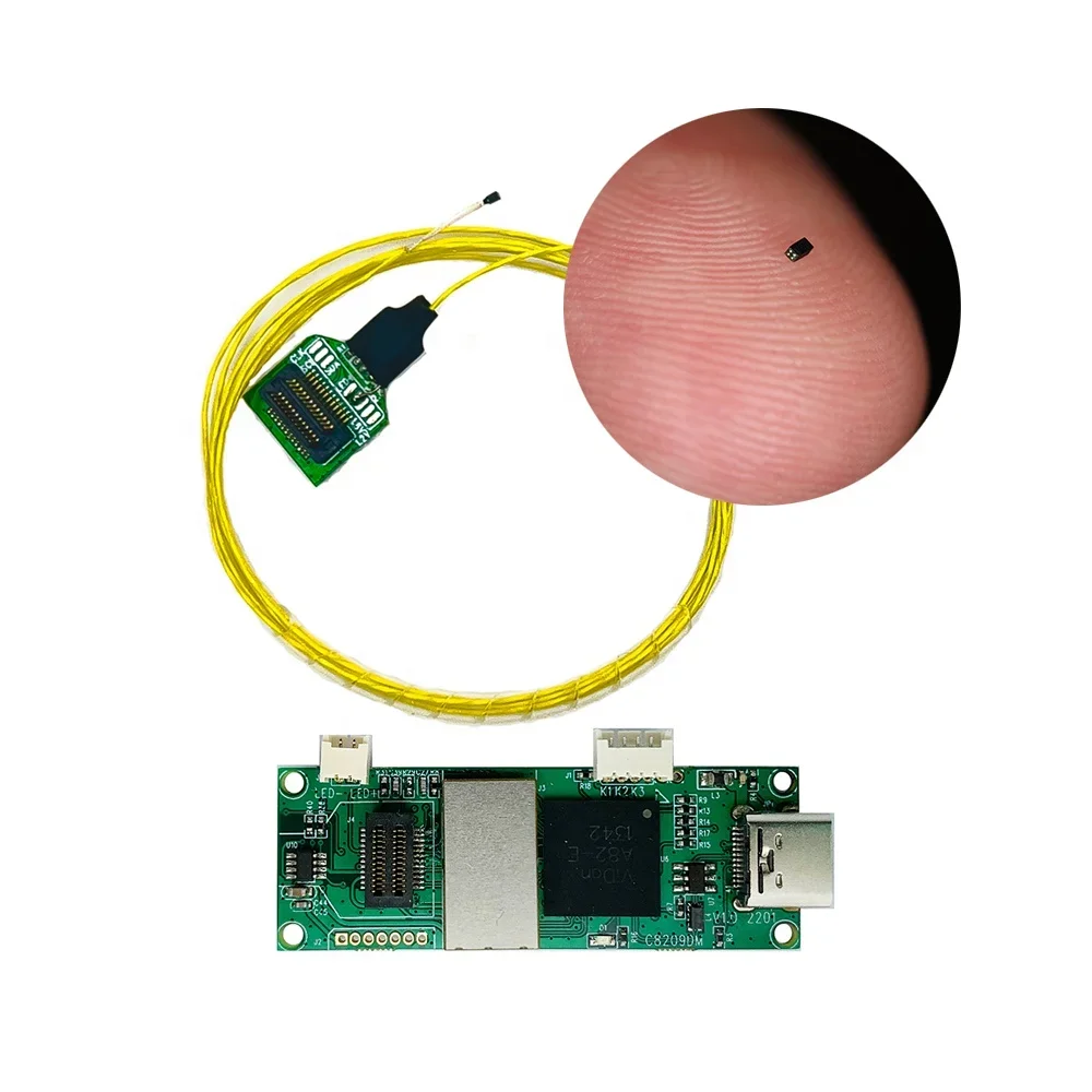 0.65x0.65mm OV6948 40 Kpixel sensor medical endoscope camera module no led with USB backend board
0.65x0.65mm OV6948 40 Kpixel sensor medical endoscope camera module no led with USB backend board