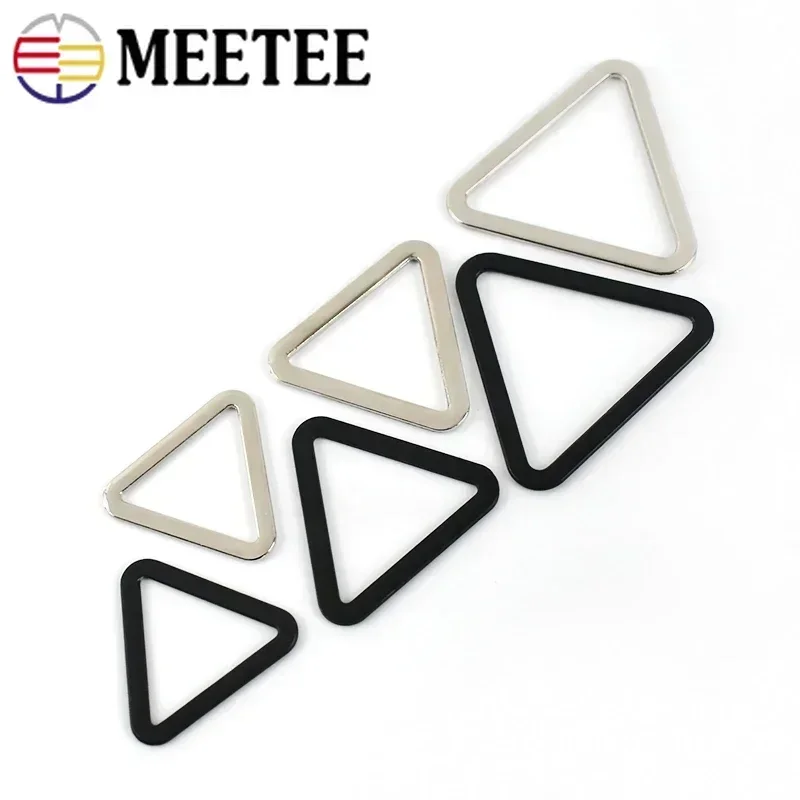 10/20Pcs 18-40mm Metal Triangle Ring Buckles for Bag Strap Dog Collar Webbing Clasps Clothes Belt Hooks DIY Hardware Accessories
10/20Pcs 18-40mm Metal Triangle Ring Buckles for Bag Strap Dog Collar Webbing Clasps Clothes Belt Hooks DIY Hardware Accessories