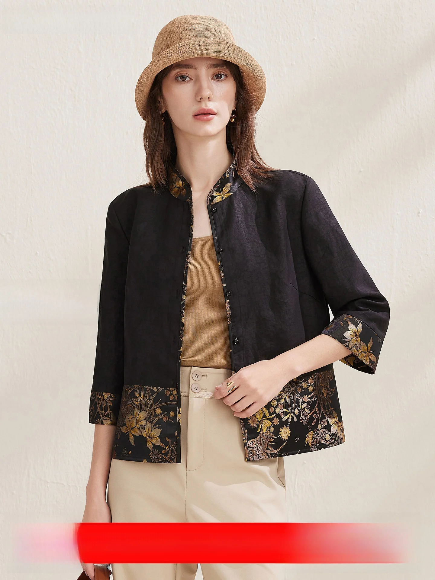 Zhaojun Spring Summer New Style Heavyweight Silk Traditional Chinese Upper Body National Style Seven Sleeve Cloud Si...
Zhaojun Spring Summer New Style Heavyweight Silk Traditional Chinese Upper Body National Style Seven Sleeve Cloud Si...