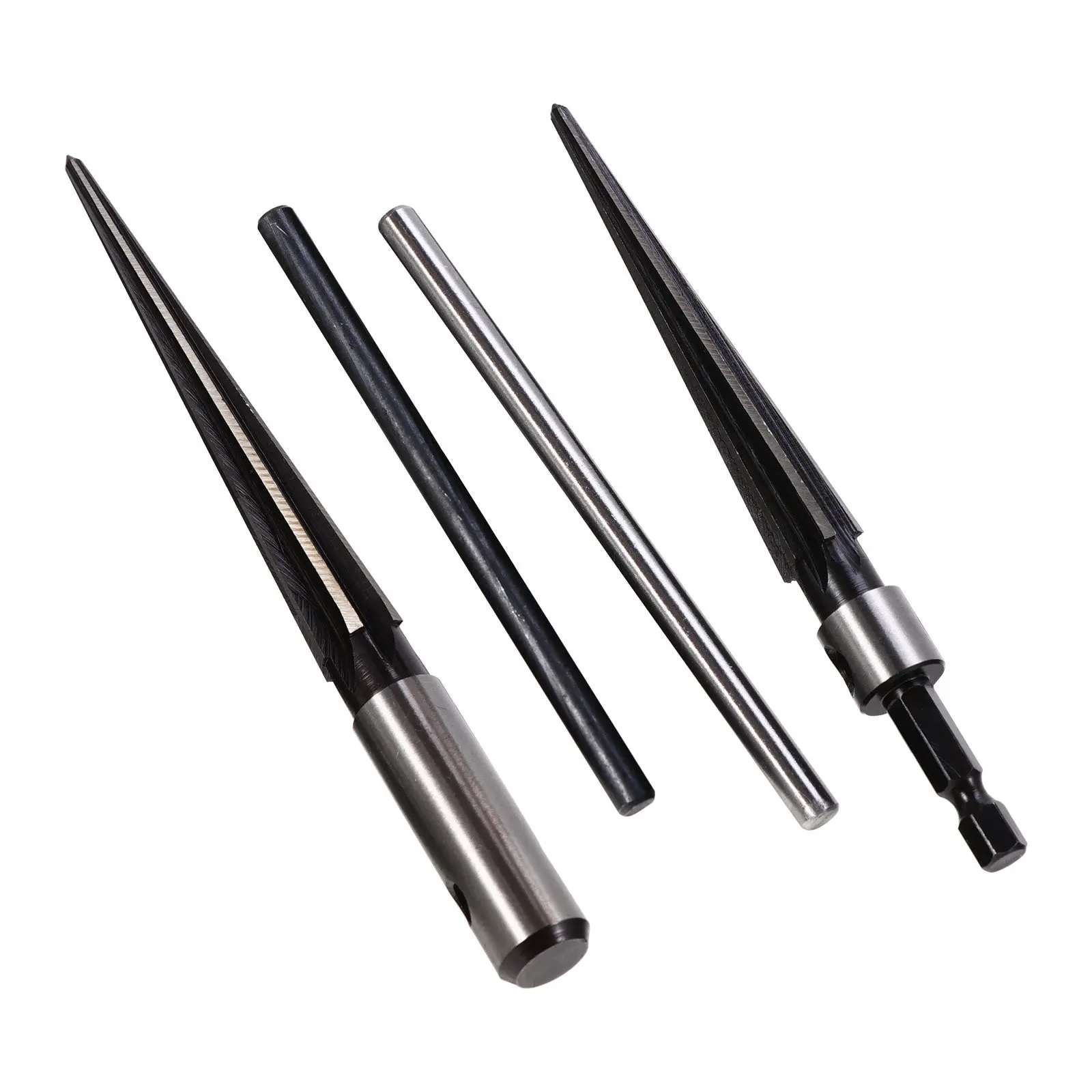 2Pcs Hand Held Taper Reamer Lightweight High Strength Steel T-Handle Fluted Reamer for Taper Holes Chamfering Wood Working
2Pcs Hand Held Taper Reamer Lightweight High Strength Steel T-Handle Fluted Reamer for Taper Holes Chamfering Wood Working