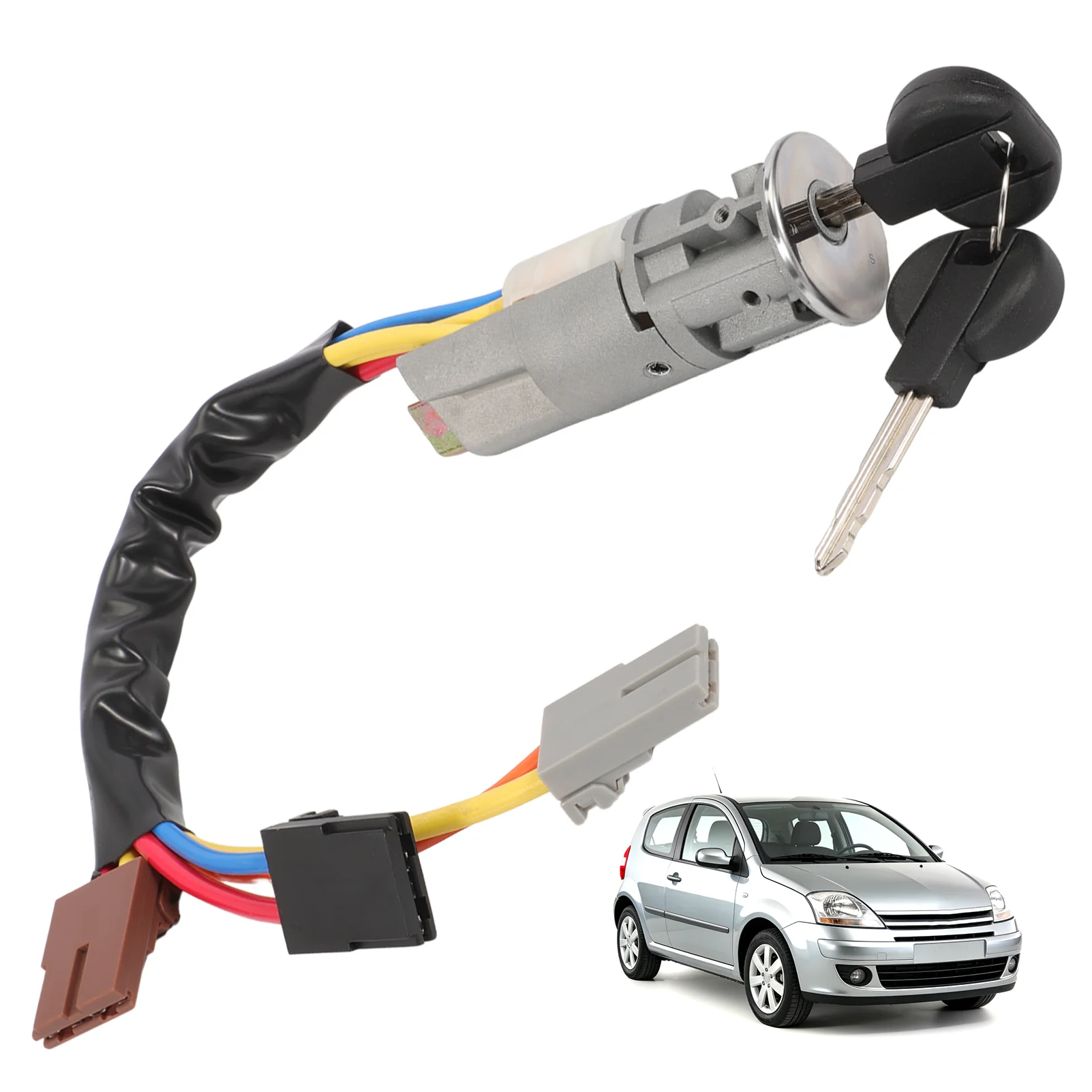 Ignition Lock Cylinder with 2 Keys 252402 252521 For Citroen Peugeot 4162W4 9790461580 9790486480 96244156
Ignition Lock Cylinder with 2 Keys 252402 252521 For Citroen Peugeot 4162W4 9790461580 9790486480 96244156