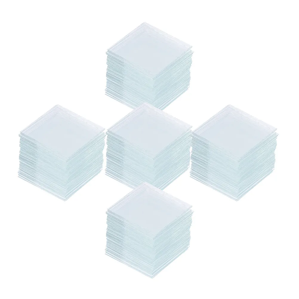 500Pcs Laboratory Microscope Slides Square Cover Slips for Teaching Equipment Biology Chemistry Education Clear Glass Slides
500Pcs Laboratory Microscope Slides Square Cover Slips for Teaching Equipment Biology Chemistry Education Clear Glass Slides