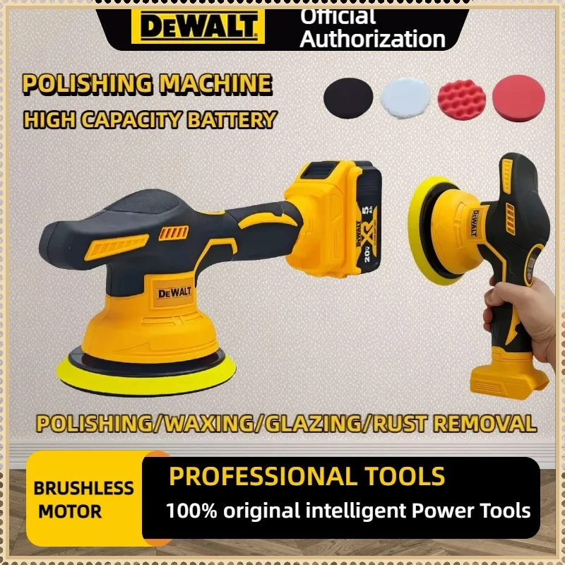 Dewalt Cordless 8 Gears Digital Display Car Polisher Electric Polisher Auto Car Waxing Polishing Machine Tool For 20V Battery
Dewalt Cordless 8 Gears Digital Display Car Polisher Electric Polisher Auto Car Waxing Polishing Machine Tool For 20V Battery