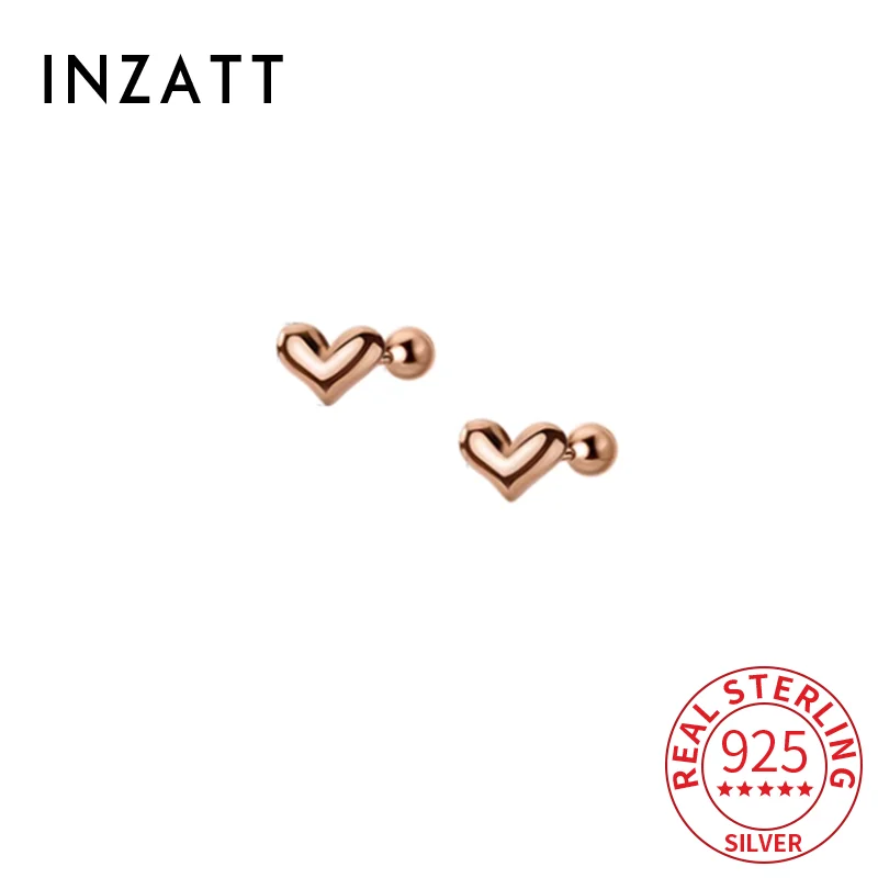 INZATT настоящее серебро 925 пробы сердце бусина винтовые серьги-гвоздики для женщин вечерние милые изящные ювелирные изделия минималистичные аксессуары
INZATT настоящее серебро 925 пробы сердце бусина винтовые серьги-гвоздики для женщин вечерние милые изящные ювелирные изделия минималистичные аксессуары