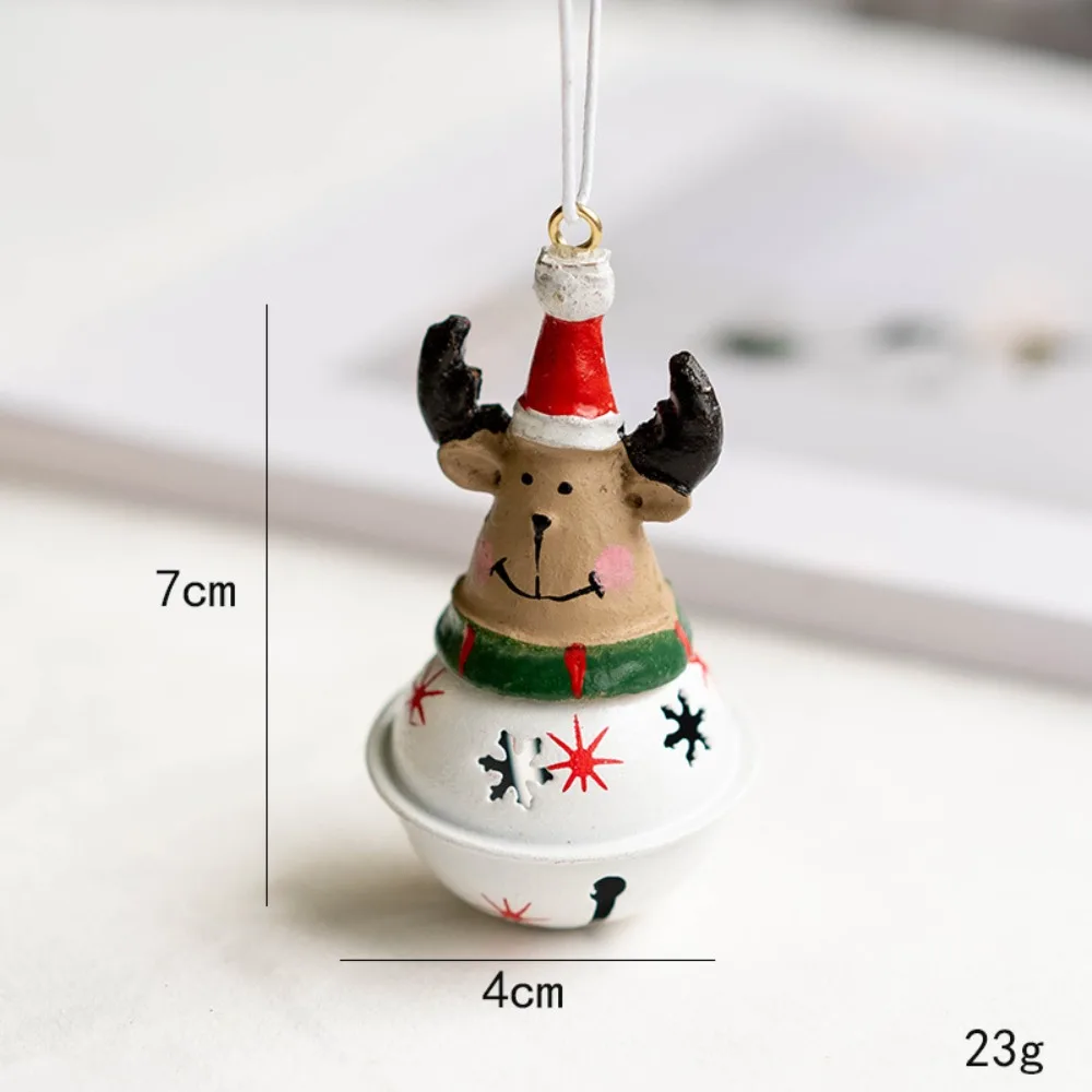 Lovely Iron Christmas Hanging Bell Red Green Bell Cartoon Santa Claus DIY Drop Pendants
Lovely Iron Christmas Hanging Bell Red Green Bell Cartoon Santa Claus DIY Drop Pendants