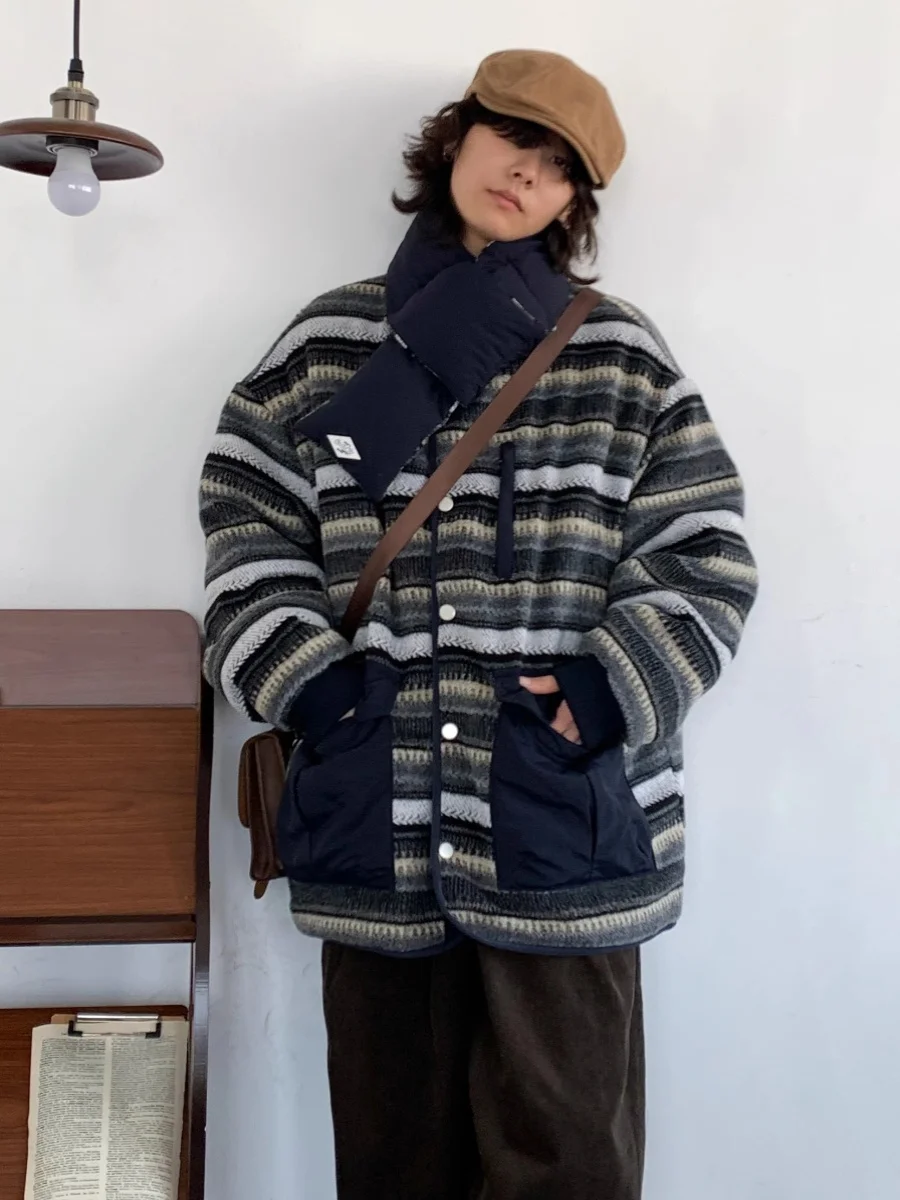 Утепленная хлопковая куртка двустороннего ношения для пар, зимняя верхняя одежда, теплая повседневная куртка в японском ретро-стиле, рабочая одежда
Утепленная хлопковая куртка двустороннего ношения для пар, зимняя верхняя одежда, теплая повседневная куртка в японском ретро-стиле, рабочая одежда