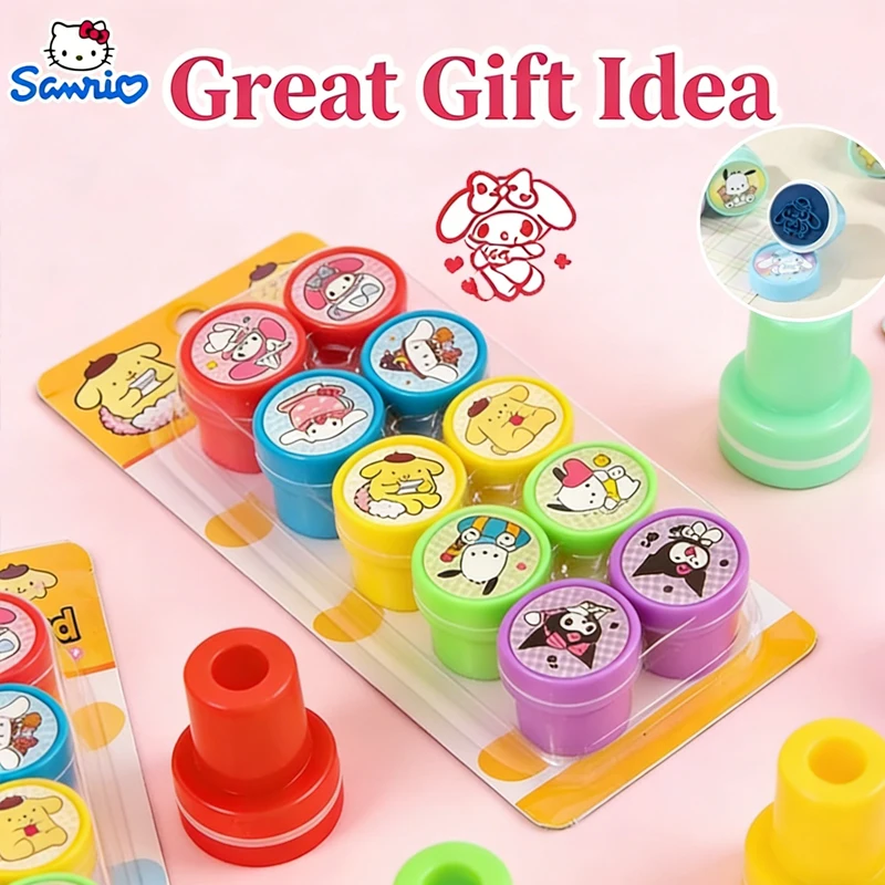 2026 NEW Cartoon Sanrio Seal Patterns of Movie Merchandise Prizes Seal Set Cute Seals Reward Gifts Seals Kuromi Study Supplies
2026 NEW Cartoon Sanrio Seal Patterns of Movie Merchandise Prizes Seal Set Cute Seals Reward Gifts Seals Kuromi Study Supplies